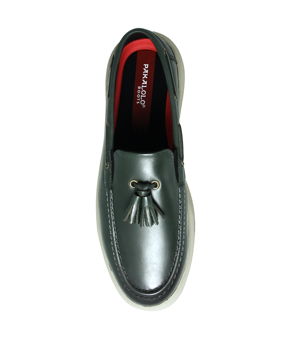 Loafer SS24 Sepatu Damien PIN344 GRN Green Casual
